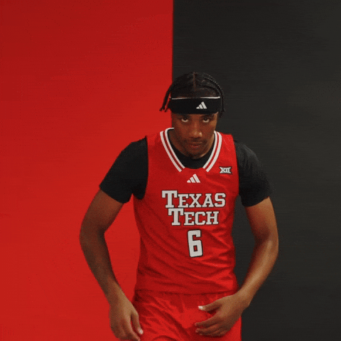 Leon Horner GIF by Texas Tech Basketball