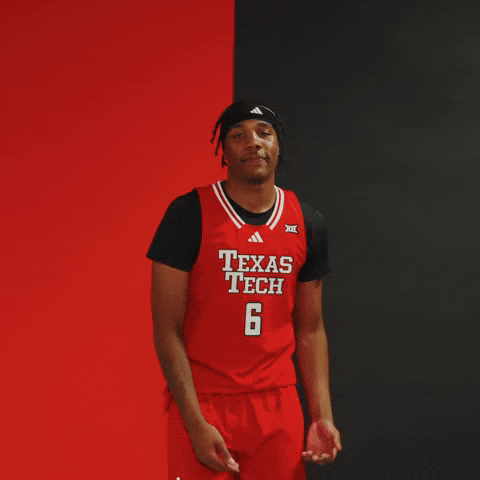 Leon Horner GIF by Texas Tech Basketball