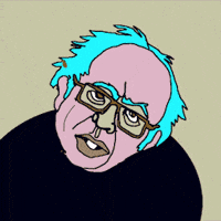 bernie sanders GIF by Dax Norman