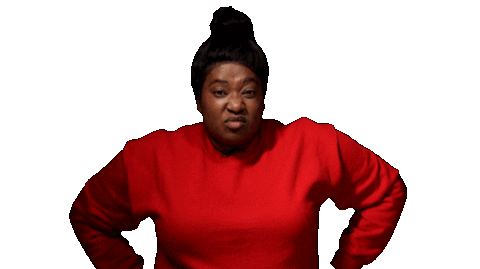 Black Queen Shrug Sticker by BDHCollective