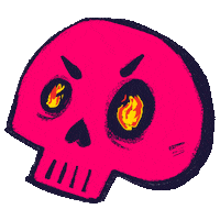 cherryfizzwhizz cherryfizz cherryfizzwhizz cherryskull Sticker