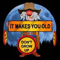 Getting Old Never Grow Up GIF