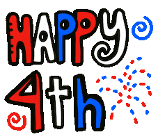 independence day usa Sticker by Jelene