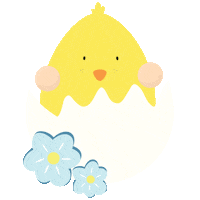 Easter Eggs Bunny Sticker