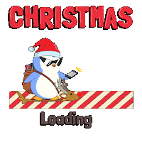 Merry Christmas Sticker by Pudgy Penguins