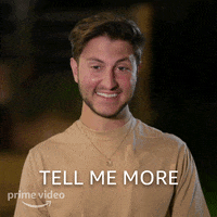 Tell Me More Amazon Studios GIF by Amazon Prime Video