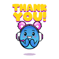 Thank U Sticker by The Grapes