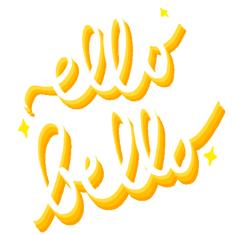 emmay04 giphyupload hello hi yellow Sticker