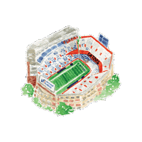 University Of Florida Sticker by Rebecca Powell