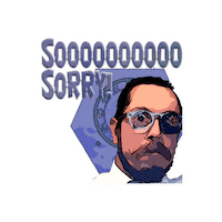 Sorry Art Sticker by NACHTSCHIMMEN Music-Theatre-Language NIGHTSHADES