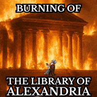 Ancient Rome Library GIF