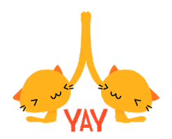 High Five Teamwork Sticker by Cindy Suen