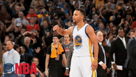 happy stephen curry GIF by NBA