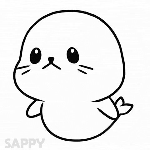 Disagree No Way GIF by Sappy Seals