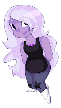 steven universe amethyst Sticker