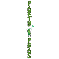 Partylikeapea Sticker by Party Peas