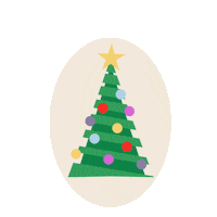 Christmas Tree Sticker