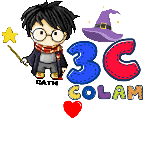 3Ckcolam Sticker by KINDER MULTIMEDIA - COLAM