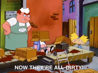 hey arnold nicksplat GIF
