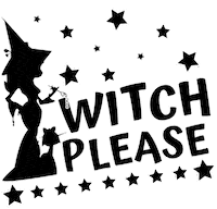 Witch Please Sticker by FG Bayreuther Hexen