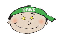 RaiffeisenWarenGmbH rudi raiffeisen rwg stareyes Sticker