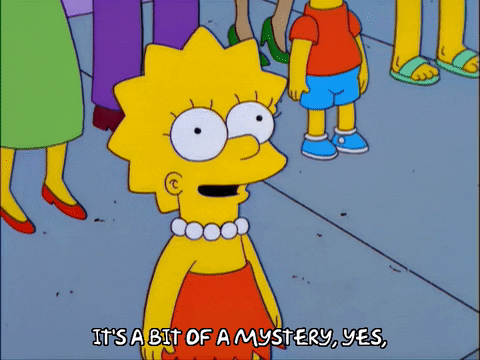 surprised lisa simpson GIF