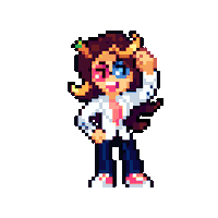 Pixel Videogame Sticker