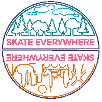 Roller Skate Sticker by Skate Everywhere Project