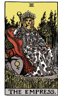 The Empress Major Arcana GIF by Luna y el Tarot