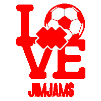 Soccer Love Sticker by Jim Jams
