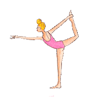 sarayluismartin sport healthy yoga om Sticker