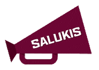 Dawgs Foam Finger Sticker by SIU Student Center