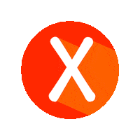 Orange Abc Sticker