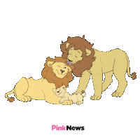 Family Love Sticker by PinkNews