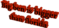 big ben florida Sticker by AnimatedText