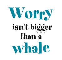 Whale Worry Sticker by Macmillan Kids
