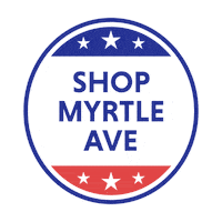 MyrtleAve nyc brooklyn shop local myrtle Sticker