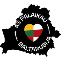 Belarus Sticker by Nuostabu