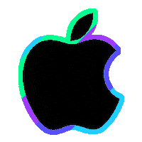 apple STICKER by imoji