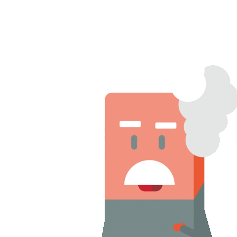 Illustration Thinking Sticker by steindesign Werbeagentur GmbH