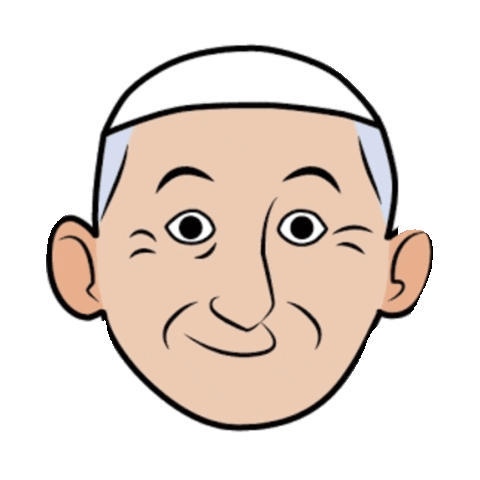 Pope Francis Sticker by imoji