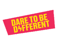 Dare To Be Different Sticker by Flash Coffee