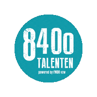8400Talenten Sticker by FMDO vzw