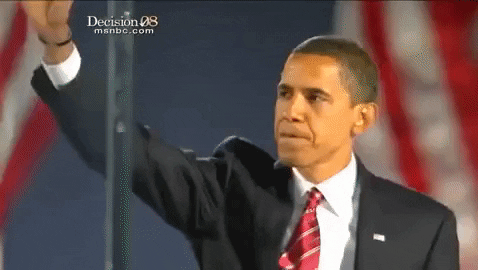 waving barack obama GIF by Obama