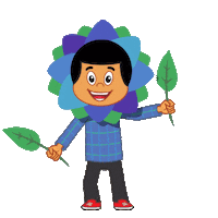 Flower Planet Sticker by 3 Palavrinhas