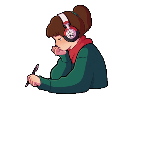 Work School Sticker by Lofi Girl