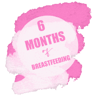 Pink Breastfeeding Sticker by MilkyGoodness