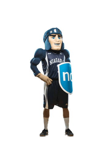 mascot knight Sticker by Niagara College