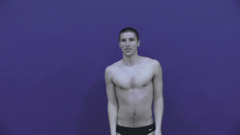 Swimming GIF by Linfield Athletics