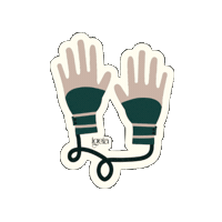 Winter Sticker by Carlotta Gagna
